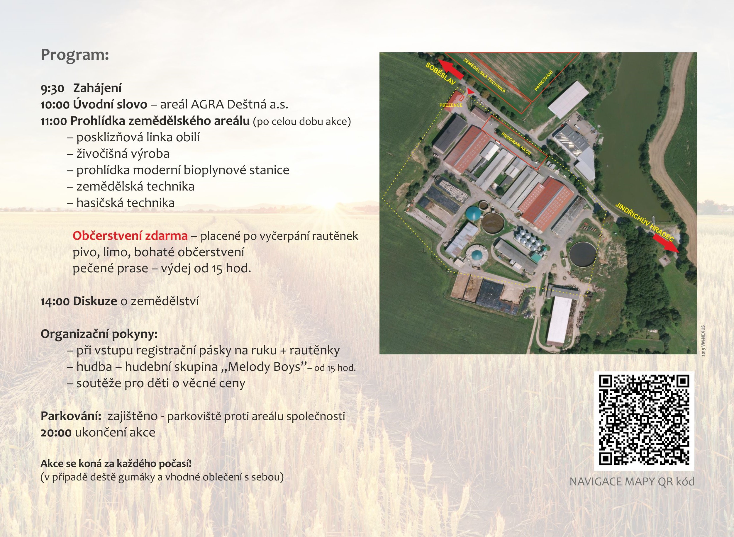 den zemedělce 2019 pozvanka PROGRAM den zemedělce 2019 pozvanka PROGRAM